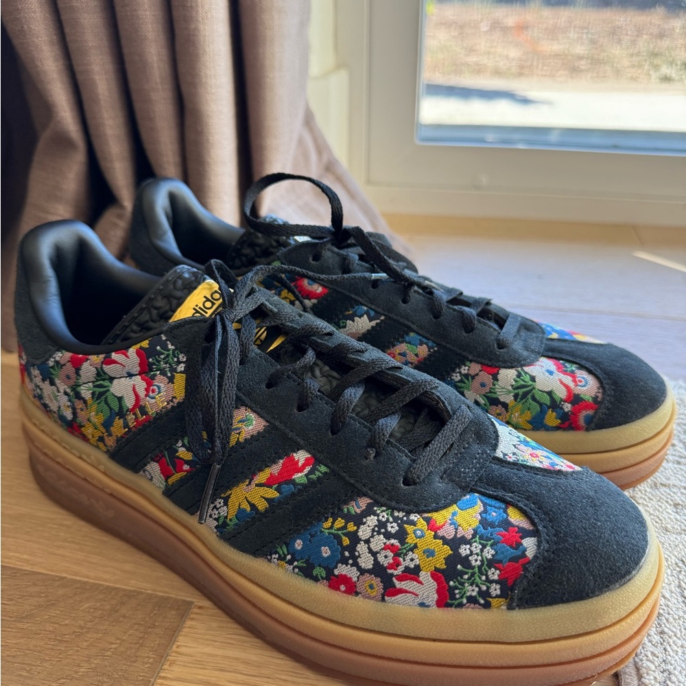 Adidas Gazelle Bold x Liberty London size 10